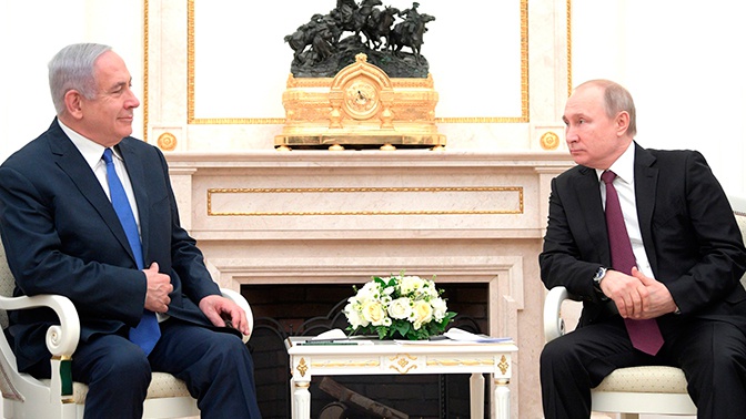 Путин и Нетаньяху обсудили вопросы взаимодействия в Сирии Путин и Нетаньяху обсудили вопросы взаимодействия в Сирии