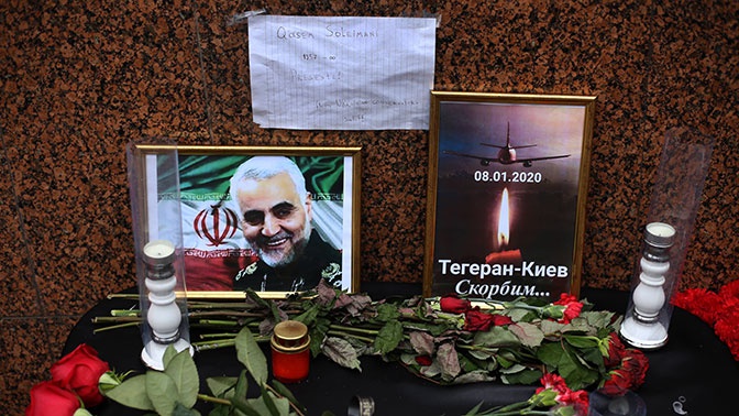 Киев считает крушение Boeing в Иране умышленным убийством
