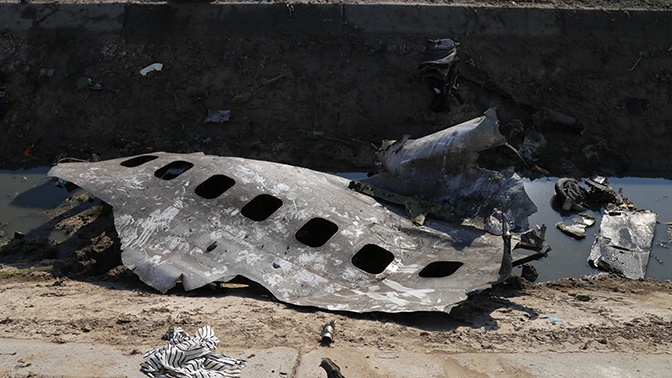 IRNA: Иран не будет отправлять черные ящики сбитого самолета на Украину