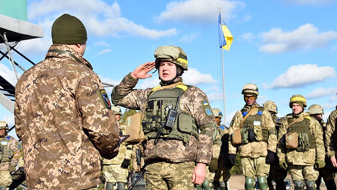 Украина намерена построить военные базы по стандартам НАТО в Донбассе