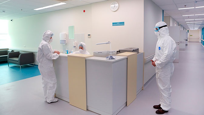 Главврач медцентра в Коммунарке обновил данные о пациентах с COVID-19 Главврач медцентра в Коммунарке обновил данные о пациентах с COVID-19