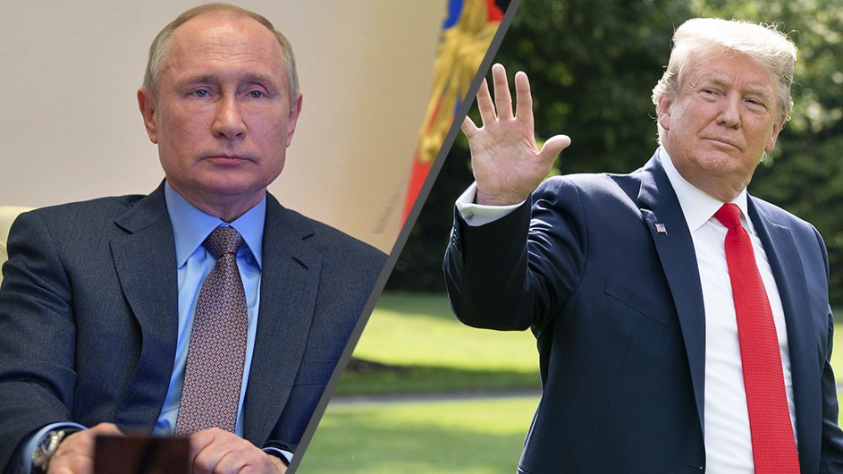 Путин провел телефонный разговор с Трампом Путин провел телефонный разговор с Трампом