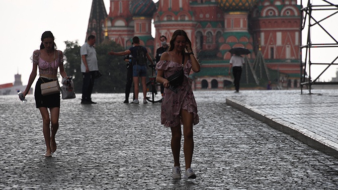 В Москве в Подмосковье объявлен «желтый» уровень погодной опасности