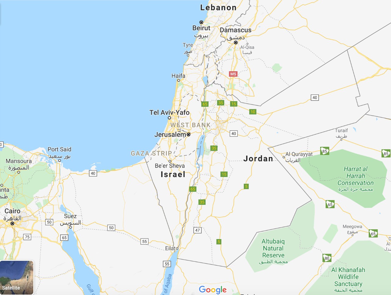 Палестина исчезла с карт Google - ТРК Звезда Новости, 16.07.2020