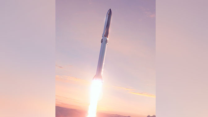 Прототип космического корабля Starship совершит испытательный полет на 18 километров Прототип космического корабля Starship совершит испытательный полет на 18 километров