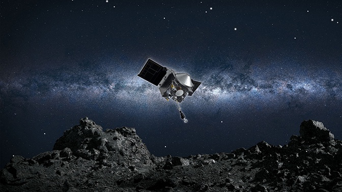 OSIRIS-REx потерял часть забранного грунта с астероида Бенну OSIRIS-REx потерял часть забранного грунта с астероида Бенну