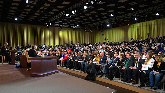 Вопросы Путину на пресс-конференции смогут задать не только представители СМИ, но и остальные граждане