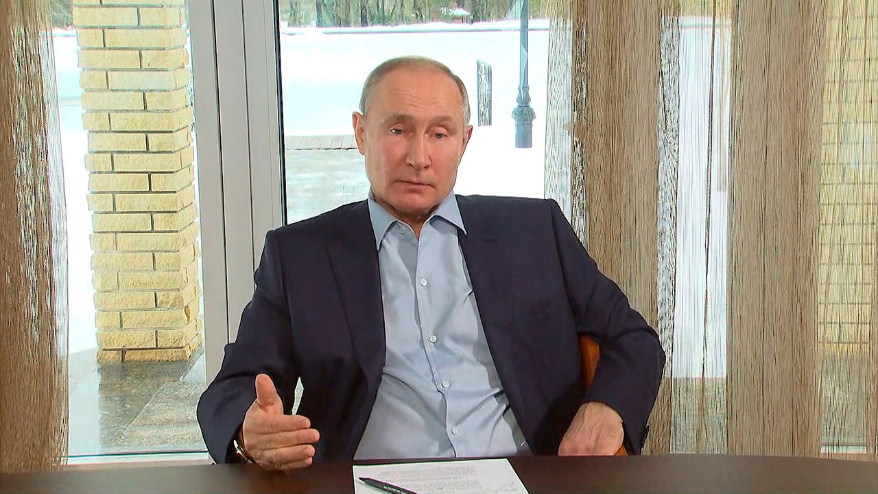 Владимир Путин 2021 интервью