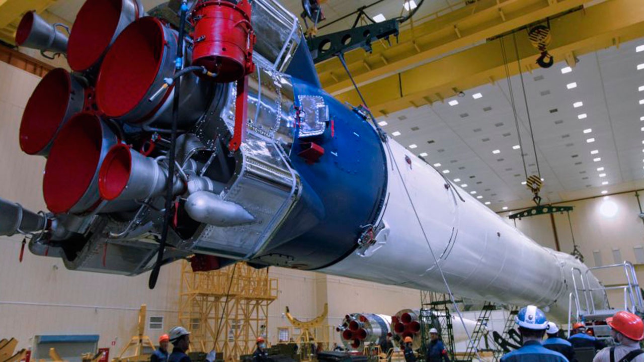 Роскосмос опубликовал фото нового дизайна ракеты «Союз-2»