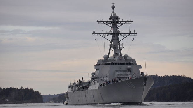 Пентагон: операции военных кораблей США в Черном море продолжатся Пентагон: операции военных кораблей США в Черном море продолжатся