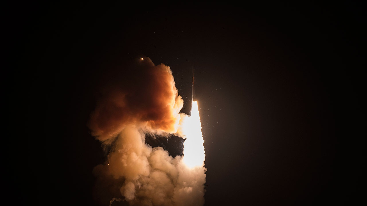 США потерпели неудачу при испытаниях межконтинентальной баллистической ракеты