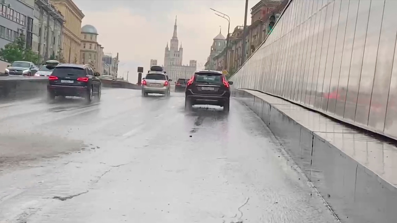 В москве ожидается сильная гроза