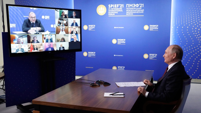Борьба с пандемией и политика, ядерное оружие и Курилы: о чем Путин говорил с главами иностранных агентств Борьба с пандемией и политика, ядерное оружие и Курилы: о чем Путин говорил с главами иностранных агентств