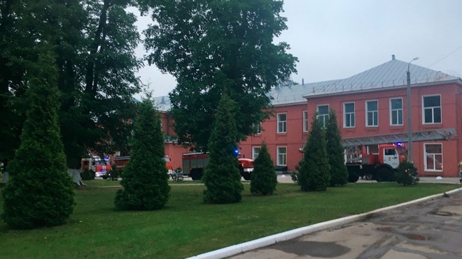В МЧС рассказали подробности пожара в рязанской больнице В МЧС рассказали подробности пожара в рязанской больнице