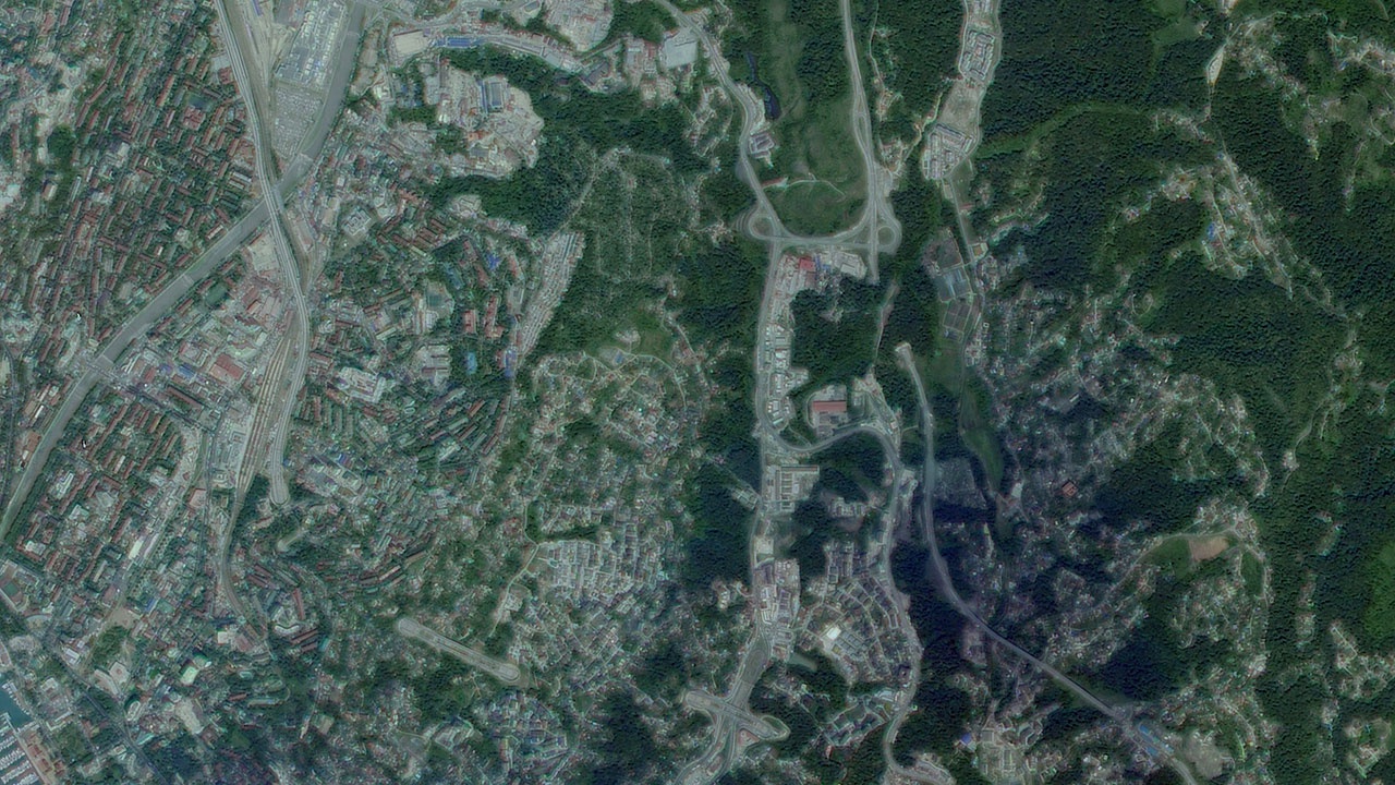 Роскосмос карта спутник