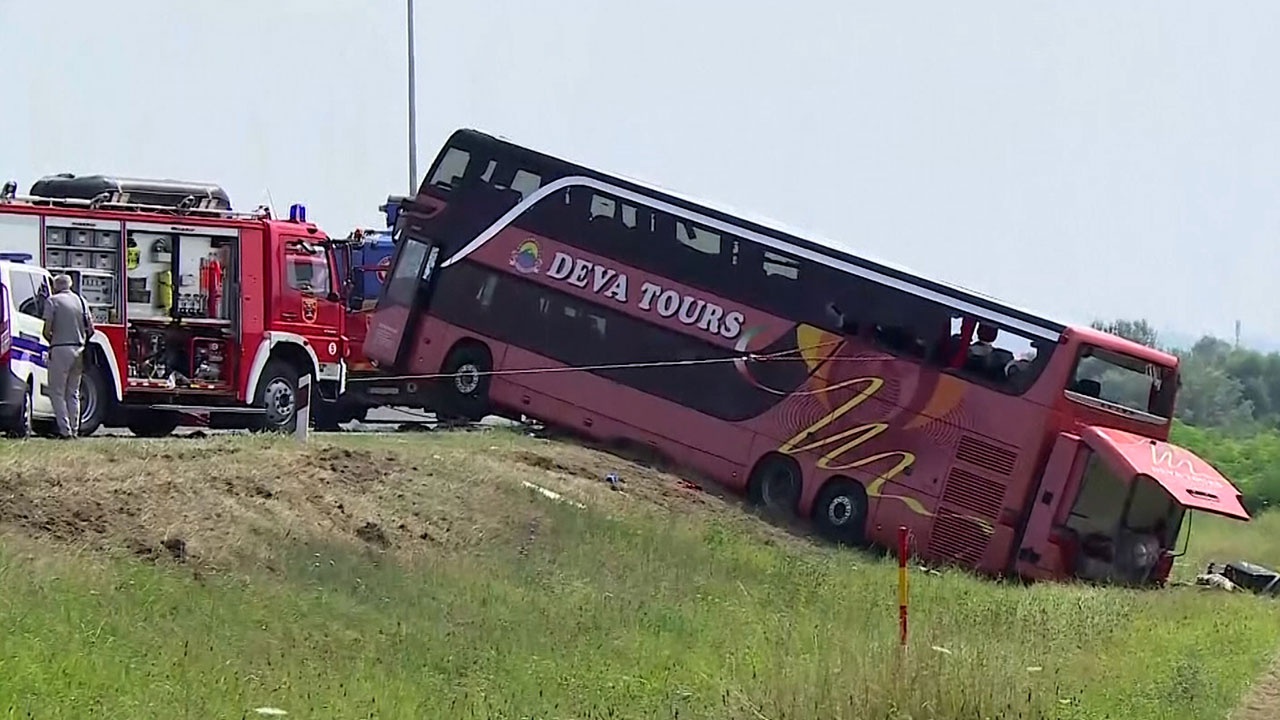 Десять человек погибли в ДТП с автобусом в Хорватии