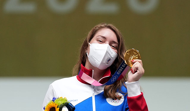 Россиянка Бацарашкина завоевала золото в стрельбе из пистолета с 25 метров на ОИ Россиянка Бацарашкина завоевала золото в стрельбе из пистолета с 25 метров на ОИ