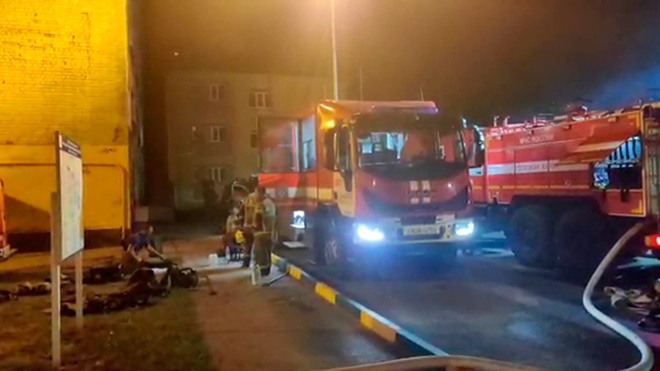 Пожар в студенческом общежитии в Нижнем Новгороде ликвидирован Пожар в студенческом общежитии в Нижнем Новгороде ликвидирован
