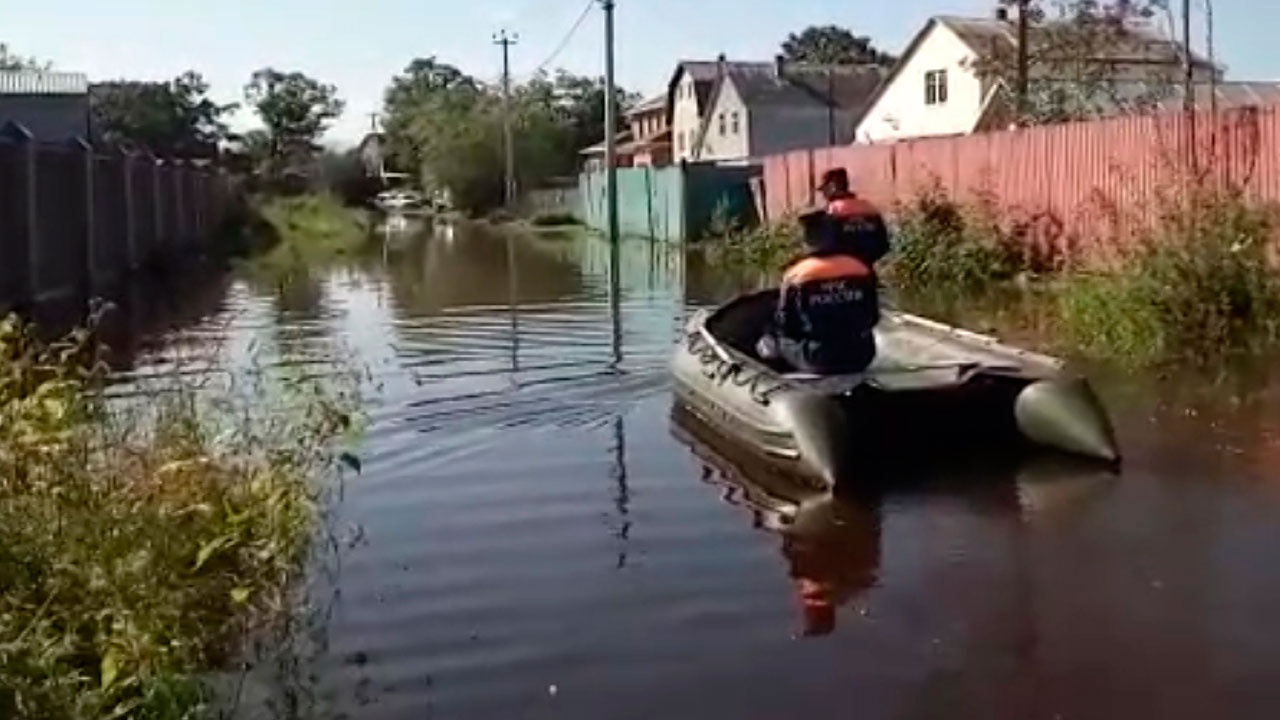 Режим ЧС ввели из-за паводка в Хабаровске и нескольких районах края