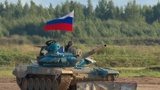 Российские военные показали лучший результат в «Танковом биатлоне»: победные кадры