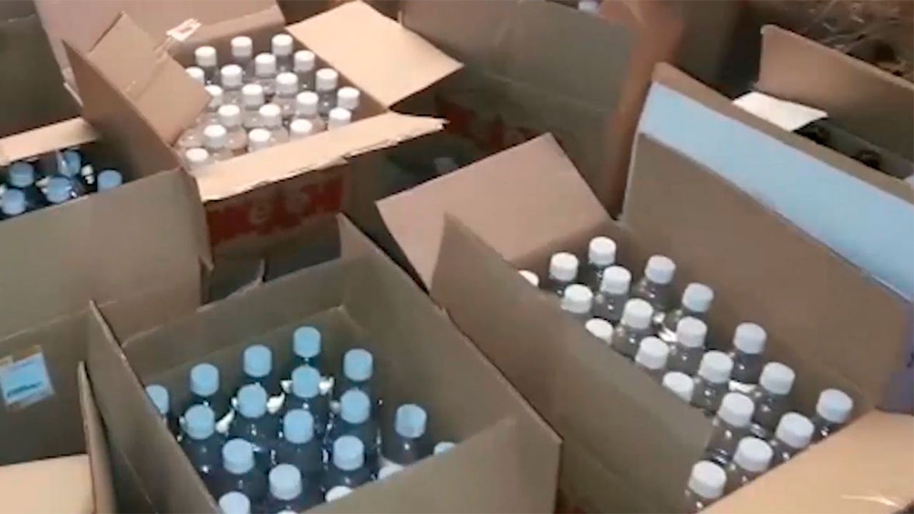 Около 800 бутылок с нелегальным алкоголем изъято в Оренбуржье