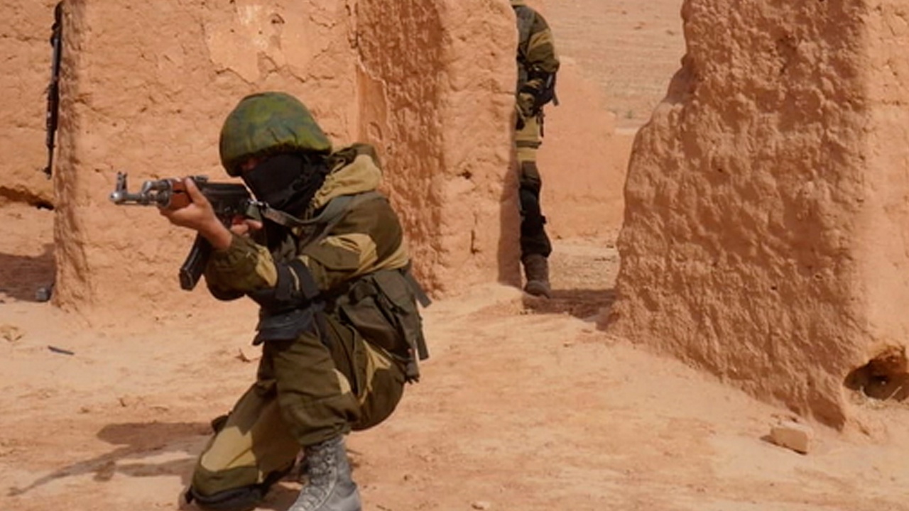Военнослужащие отработали тактику боев с террористами на учениях коллективных сил ОДКБ