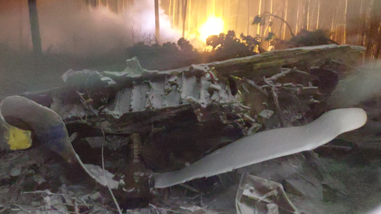 Останки всех погибших нашли на месте крушения Ан-12 под Иркутском
