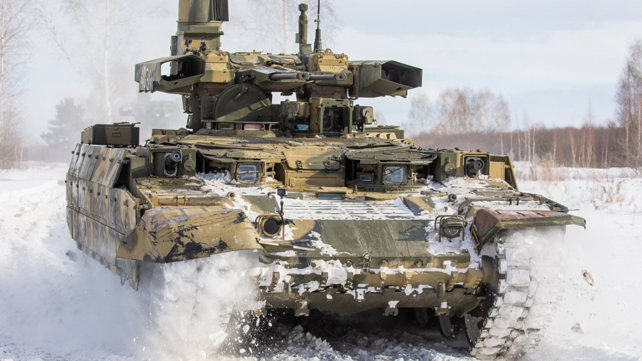 Танковая дивизия на Урале получит на вооружение девять БМПТ «Терминатор»