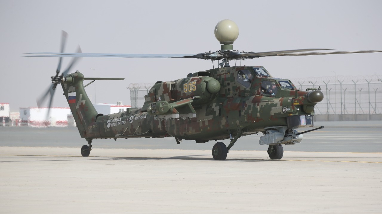 Ударный вертолет Ми-28НЭ совершил первый демонстрационный полет за рубежом