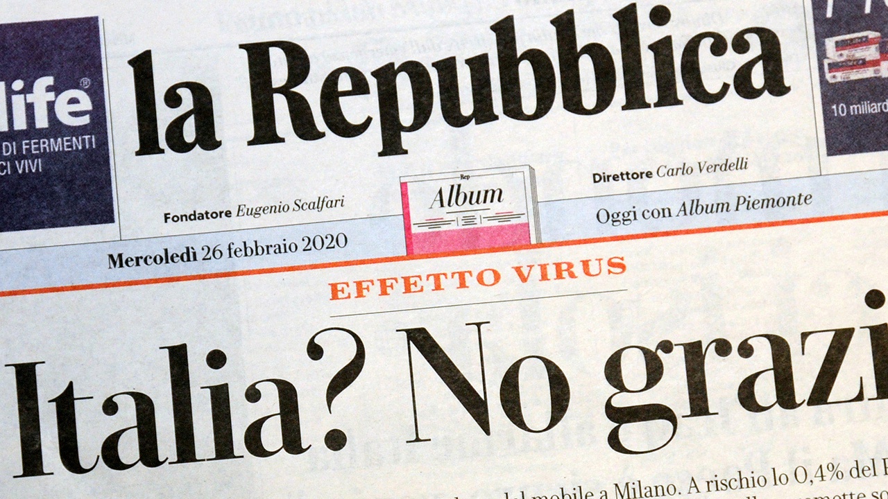 Захарова предложила главреду la Repubblica топить дом своими газетами