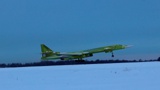 Опубликованы кадры первого полета изготовленного с нуля стратегического ракетоносца Ту-160М