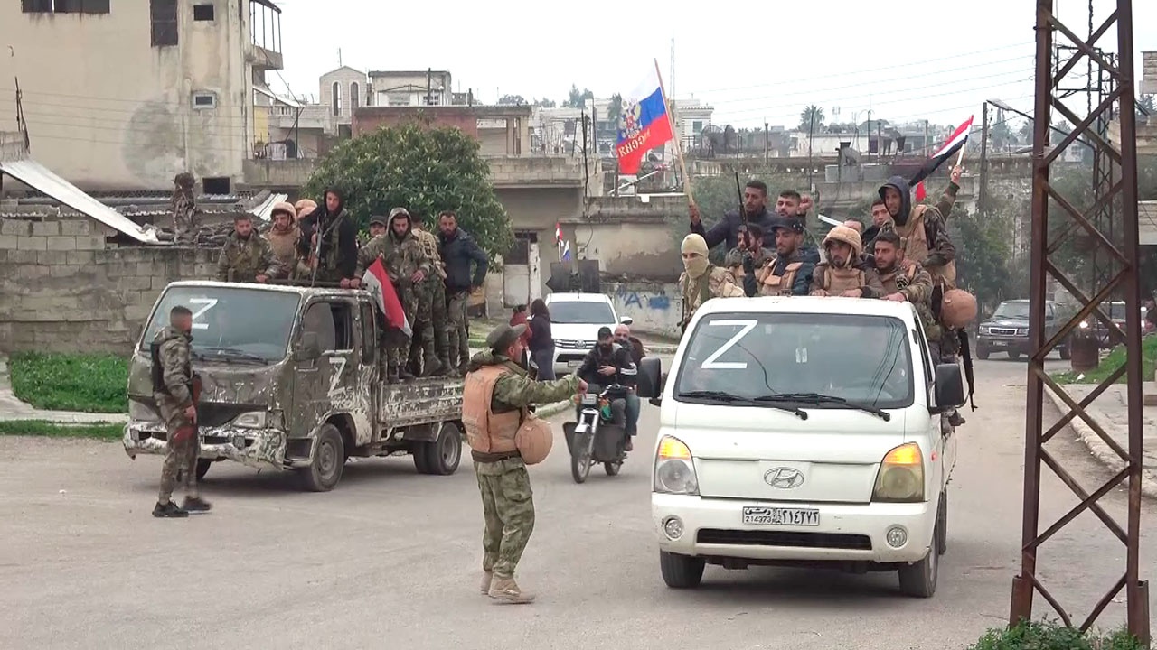 Буквы Z на машинах: сирийцы поддержали Россию в связи со спецоперацией на  Украине