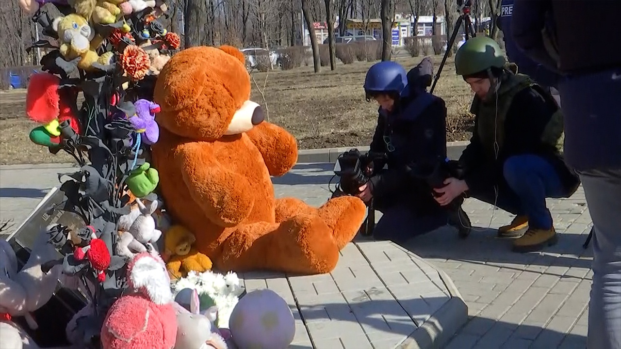 Фото аллеи ангелов на донбассе