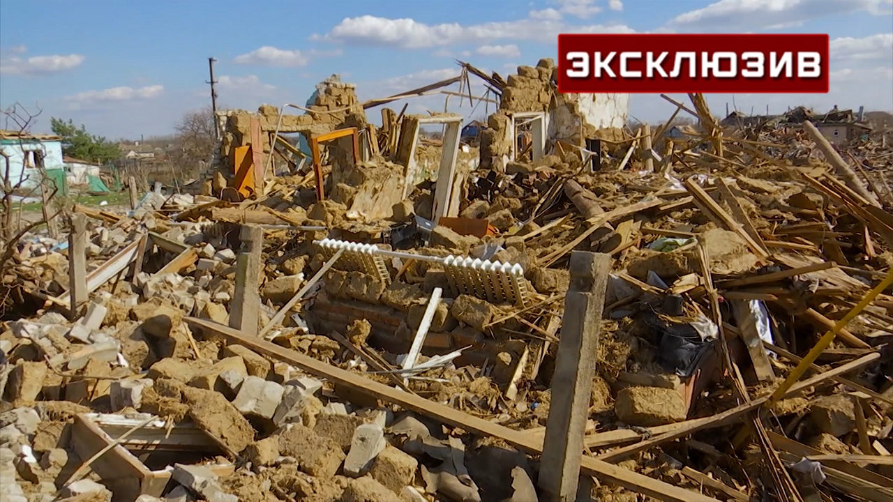 Украинские РСЗО сносили Изюм целыми кварталами: первые кадры из разрушенного города