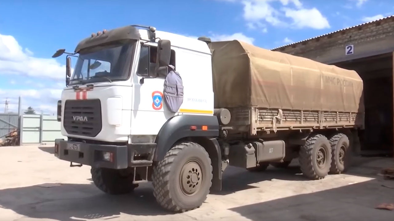 МО: РФ на Украину доставила 16,8 тысячи тонн гуманитарного груза
