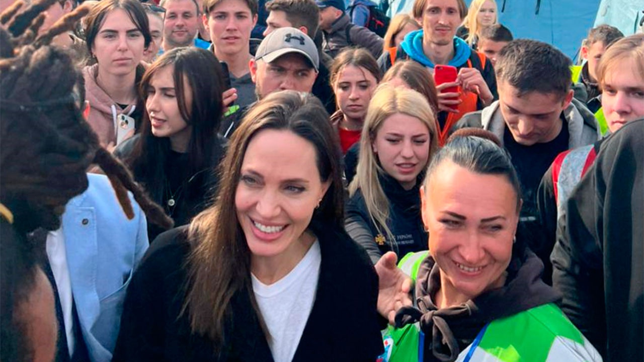 В МИД РФ назвали визит Анджелины Джоли во Львов отвлечением внимания