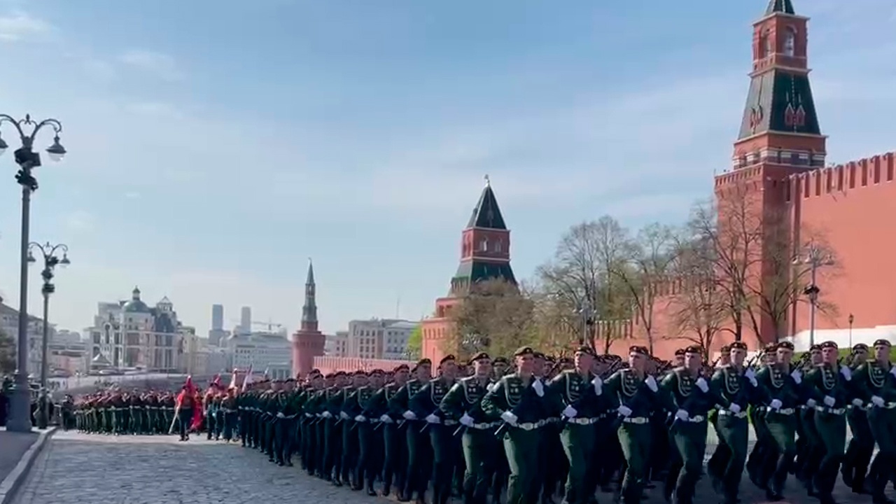 План репетиции парада