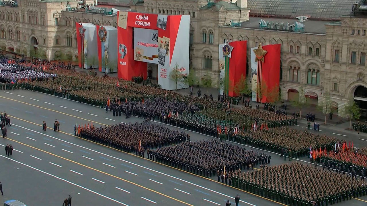 Москва 9 мая парад