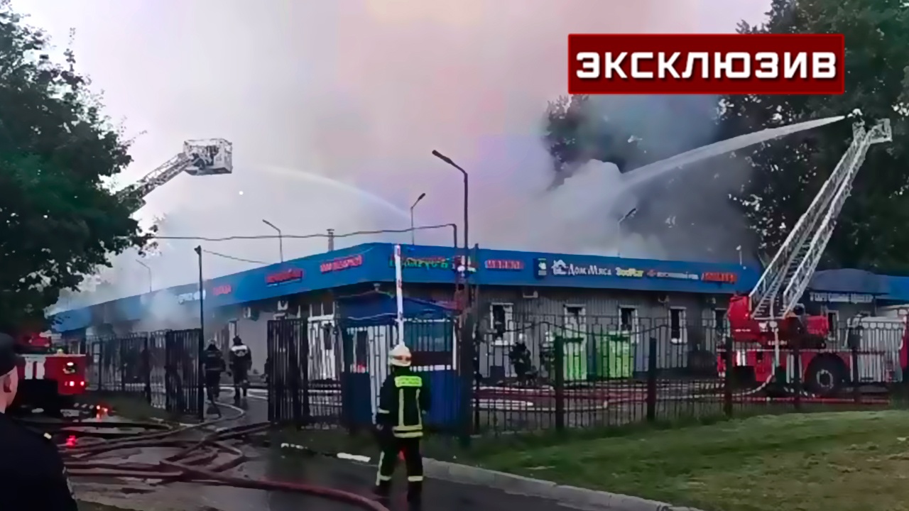 Пожар в московской области крокус. Пожар в Солнцево. Пожар на рынке в Москве. Пожар на рынке в Солнцево.