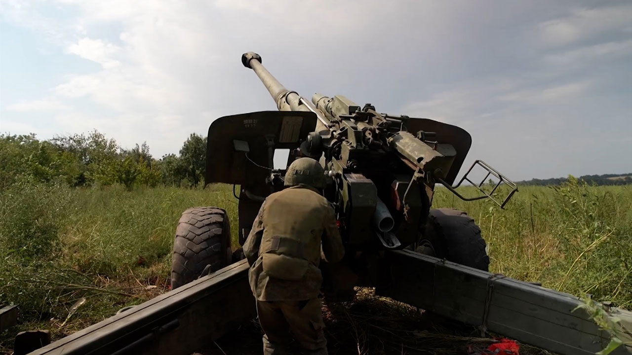 Вскрывая пункты ВСУ: кадры плотной работы донбасских артиллеристов