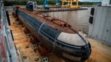 Подлодку «Ленинский комсомол» разделили на части, чтобы доставить в Музей военно-морской славы