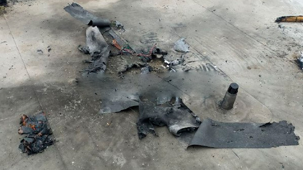 На здание администрации Энергодара упал дрон-камикадзе с СВУ