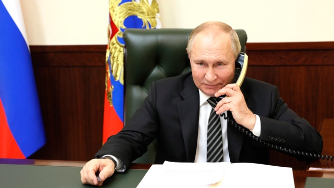 Путин поговорил по телефону с наследным принцем Саудовской Аравии Мухаммедом Бен Сальманом Аль Саудом Путин поговорил по телефону с наследным принцем Саудовской Аравии Мухаммедом Бен Сальманом Аль Саудом