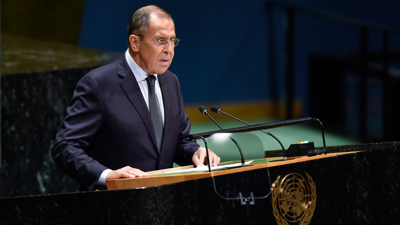 «Сегодня решается, каким будет миропорядок»: Лавров выступил на Генассамблее ООН