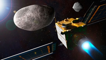 Зонд NASA столкнулся с астероидом для проверки защиты Земли от опасных космических объектов