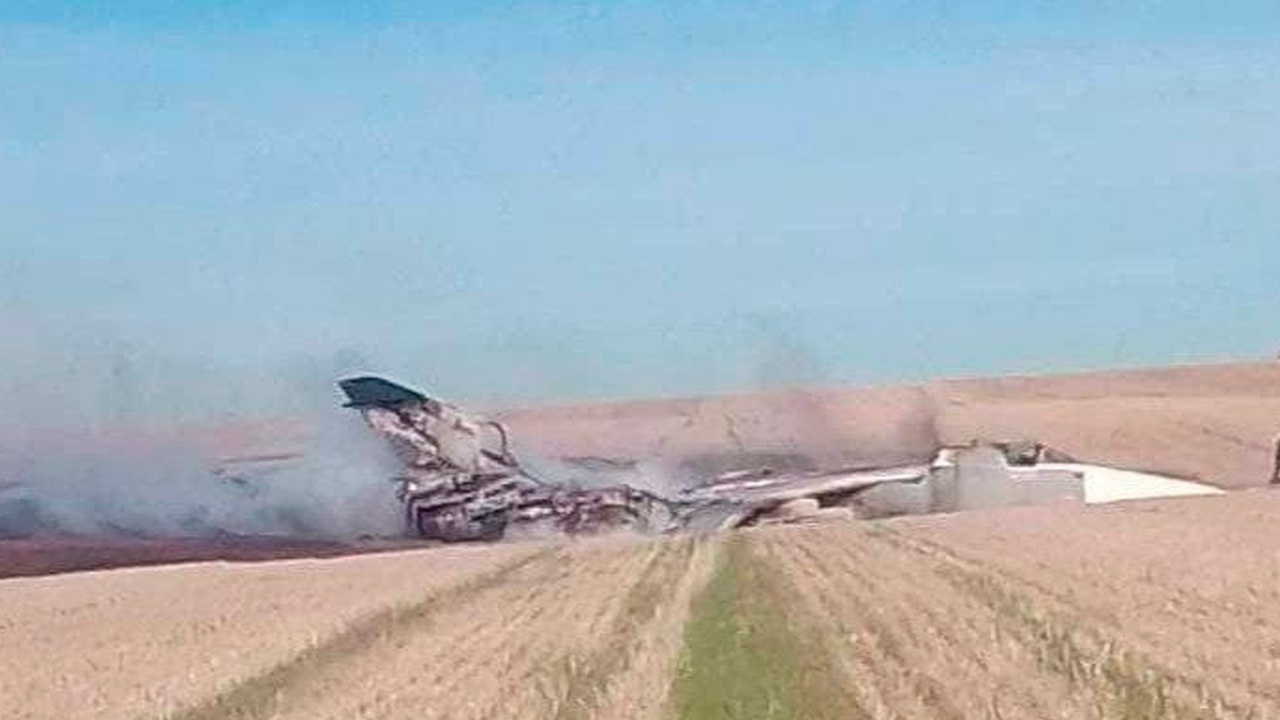 Бомбардировщик Су-24 разбился в Ростовской области