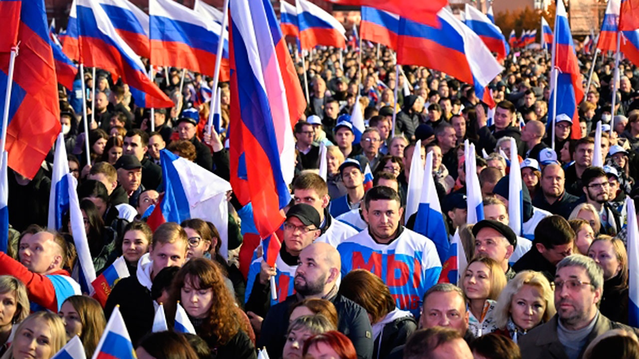 Около 80% россиян поддерживают решение о вхождении ЛДНР, Запорожья и Херсонщины в состав РФ