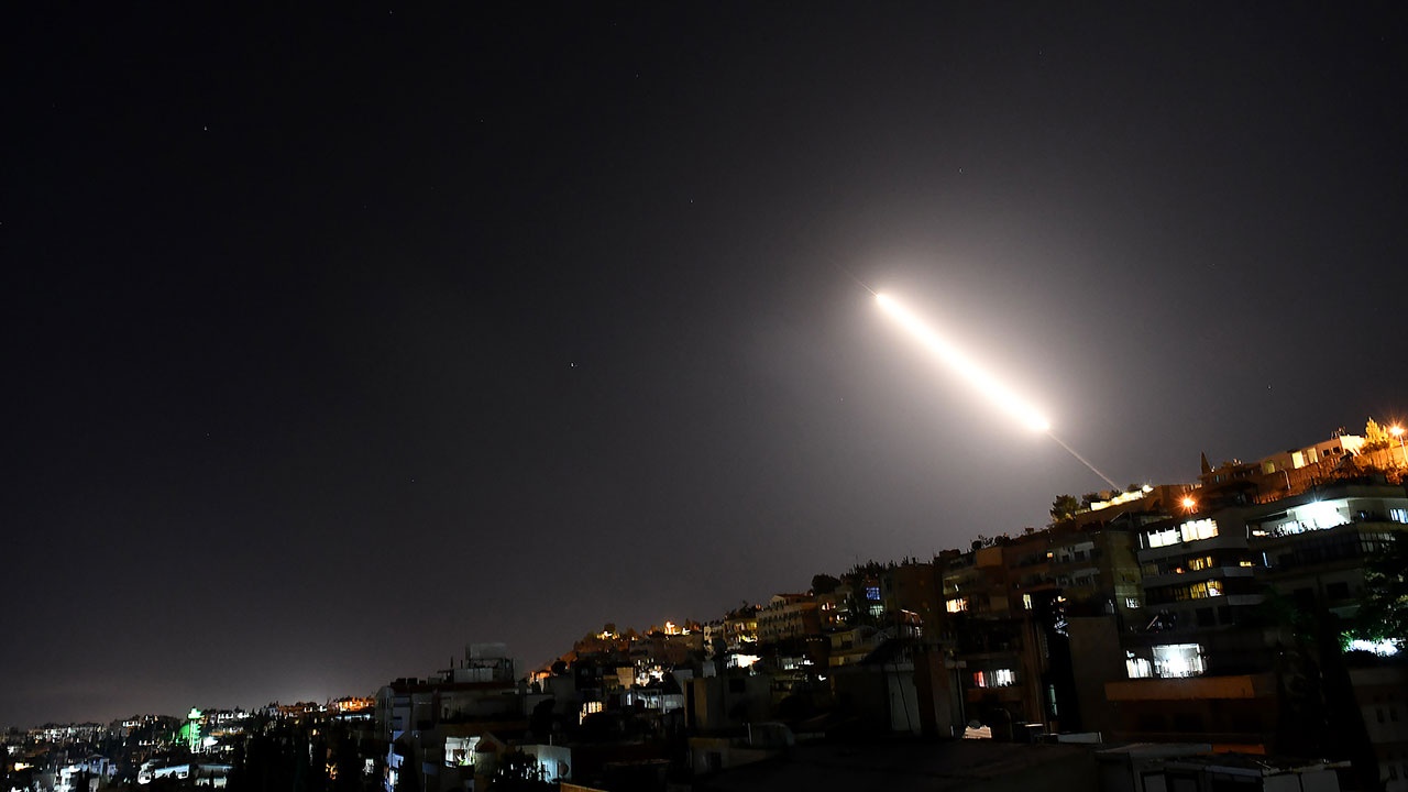 Два F-16 ВВС Израиля атаковали крылатыми ракетами Дамаск