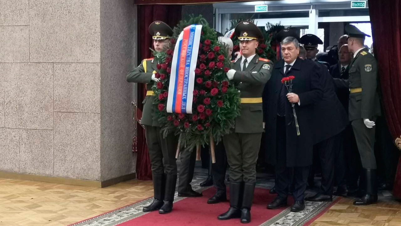 Главу МИД Белоруссии Владимира Макея похоронили на Восточном кладбище Минска