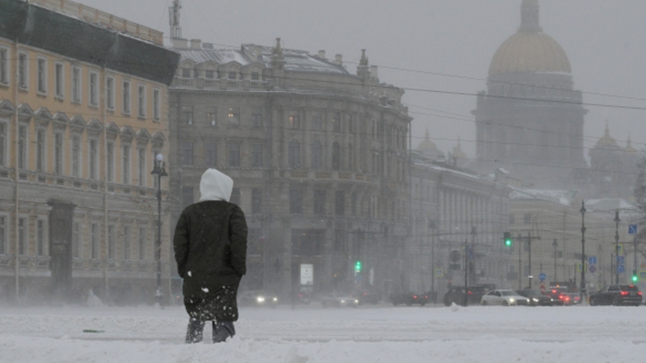 В Санкт-Петербурге объявлен «желтый» уровень погодной опасности  